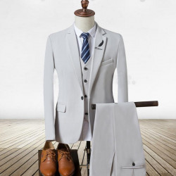 New Mens Suits White Luxury