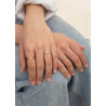 Gold Hammered Ring