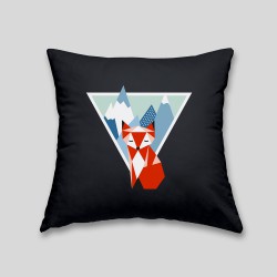 Mountain fox cushion | Demo shop