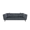 Rene 3 Seater Fabric Sofa