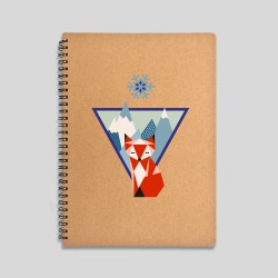 Quaderno di volpe di montagna