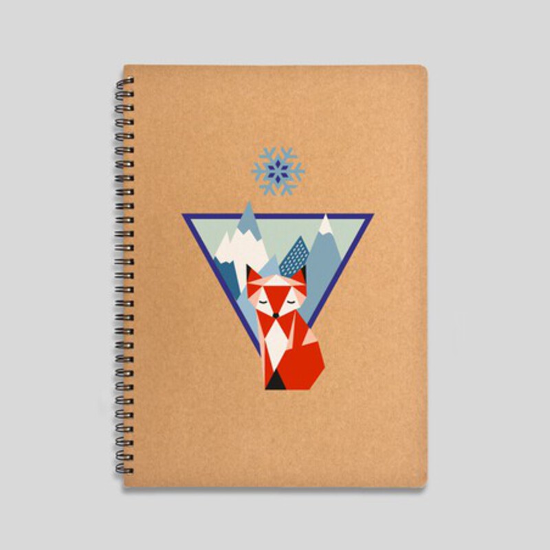 Caderno de raposa da montanha